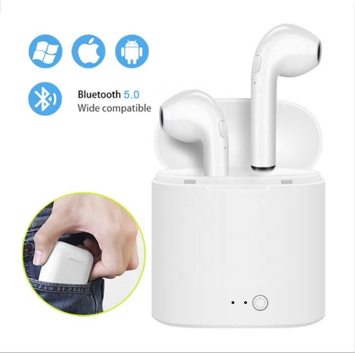 Mini Wireless Bluetooth Earphone Stereo Earbud Headset With Charging Box Mic For Iphone Xiaomi All Smart Phone